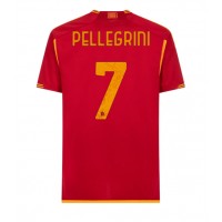 Pánský Fotbalový dres AS Roma Lorenzo Pellegrini #7 2023-24 Domácí Krátký Rukáv